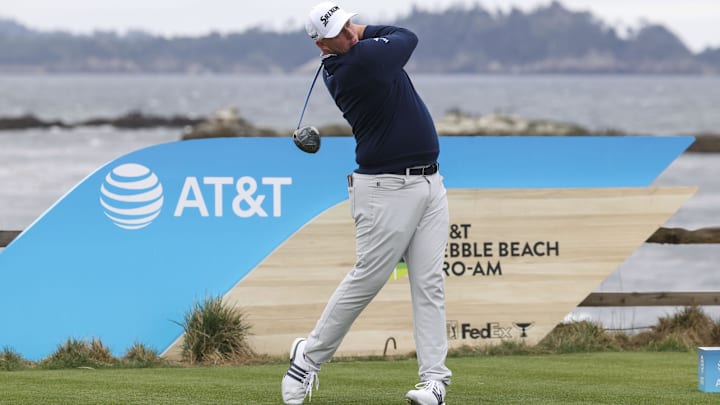 Sepp Straka - AT&T Pebble Beach Pro-Am - Mandatory Credit: Kiyoshi Mio-Imagn Images