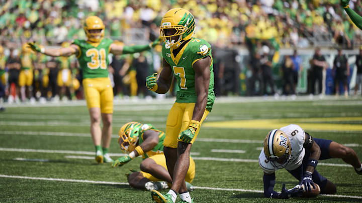 With Trey McNutt and Sione Laulea both out for the Ducks, it puts a little more pressure on Dillon Thieneman and Ify Obidegwu to shut down the Northwestern passing attack.