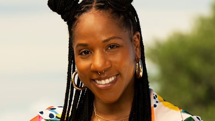 Tiffany Ervin, pictured here during season 46 will return to compete on the milestone Season 50 of SURVIVOR, premiering Spring 2026 on CBS and Paramount+. Tiffany previously appears on Season 46. Photo: Robert Voets/CBS ©2023 CBS Broadcasting, Inc. All Rights Reserved. Tiffany Ervin, pictured here during season 46 will return to compete on the milestone Season 50 of SURVIVOR, premiering Spring 2026 on CBS and Paramount+. Tiffany previously appears on Season 46. Photo: Robert Voets/CBS ©2023 CBS Broadcasting, Inc. All Rights Reserved.