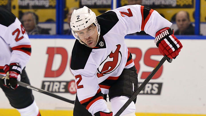 New Jersey Devils defenseman Marek Zidlicky (2): Scott Rovak-Imagn Images