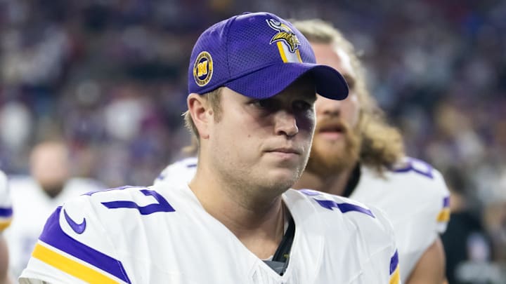 Minnesota Vikings punter Ryan Wright