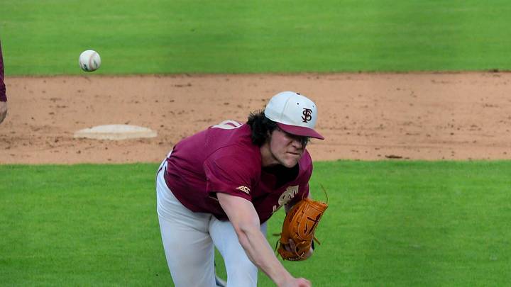 Florida State baseball held its first practice of the 2024 season on Friday, Jan. 26, 2024 at Dick Howser Stadium. Florida State baseball held its first practice of the 2024 season on Friday, Jan. 26, 2024 at Dick Howser Stadium.