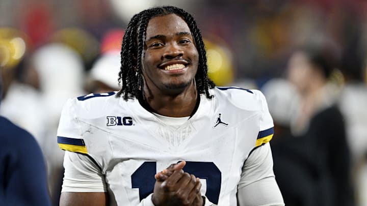 Michigan quarterback Bryce Underwood