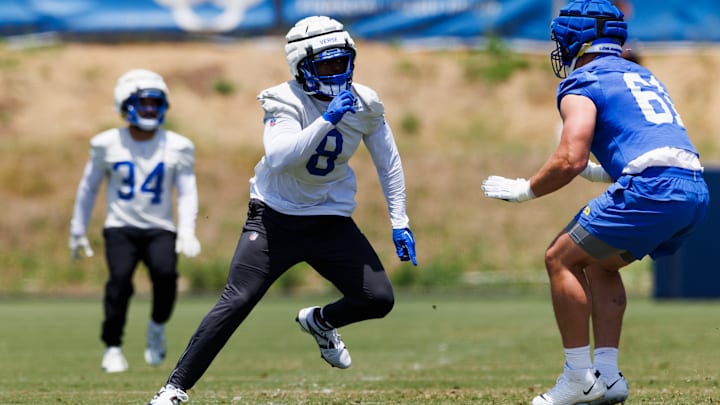 Los Angeles Rams OTA Offseason Workout, Jared Verse
