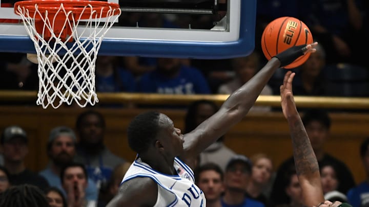 Duke basketball center Khaman Maluach