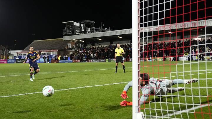 Fleetwood Town v Arsenal - Carabao Cup - Fourth Round - Highbury Stadium Fleetwood Town v Arsenal - Carabao Cup - Fourth Round - Highbury Stadium