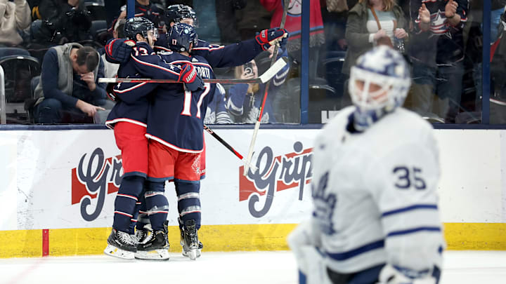 Toronto Maple Leafs v Columbus Blue Jackets