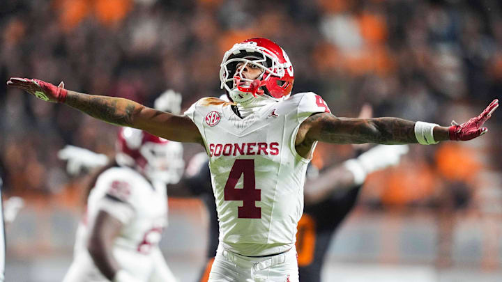 Oklahoma defensive back Courtland Guillory. Oklahoma defensive back Courtland Guillory.