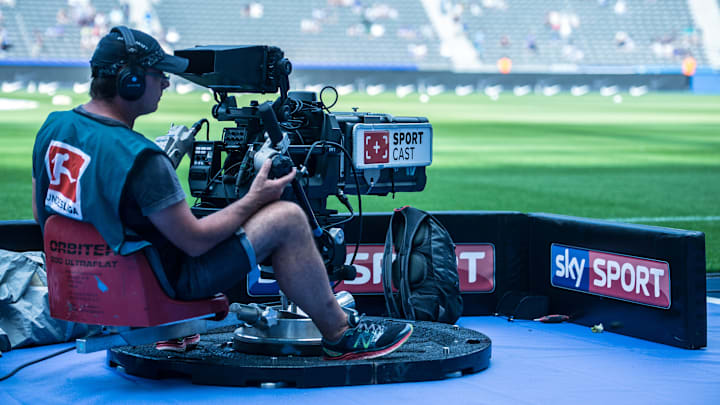 Eine Sky-Übertragung der Bundesliga