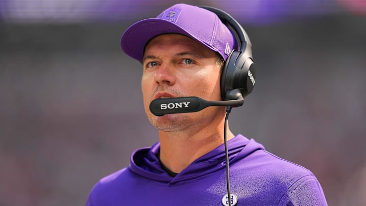 Minnesota Vikings head coach Kevin O'Connell 