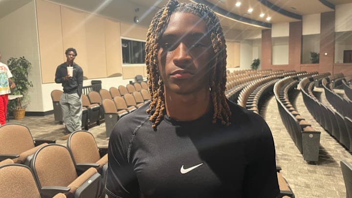 Arizona State commit Jalen Williams at Kell High School for Jowell Combay's commitment