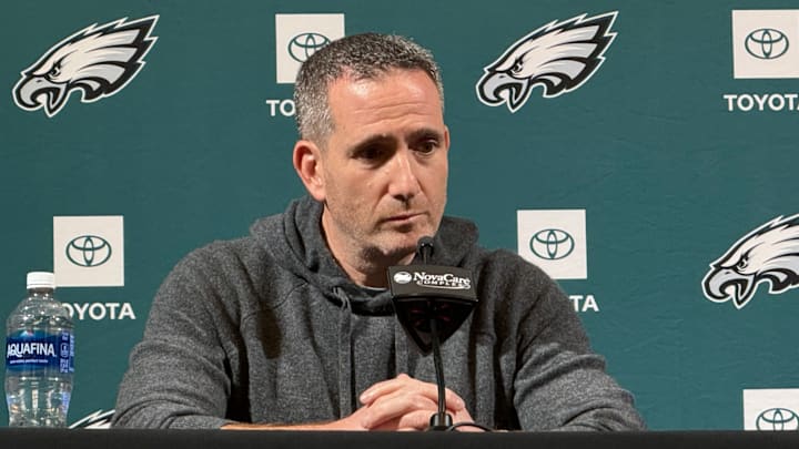Eagles general manager Howie Roseman, who talked to the media on Jan. 15, could turn his attention to the offense in this spring's draft.