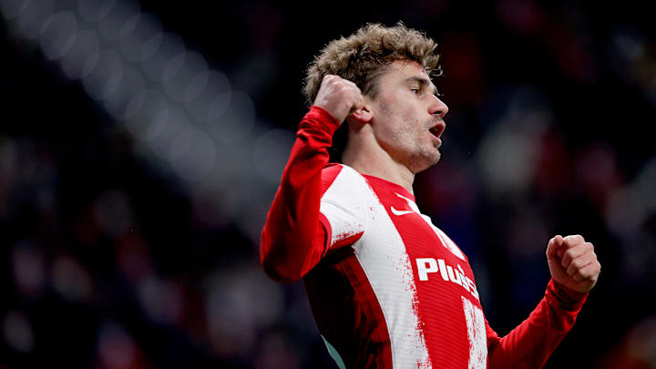 Antoine Griezmann avec l'Atletico Madrid