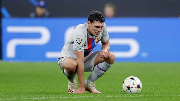 O zagueiro foi substituído no segundo tempo da partida diante da Inter de Milão, pela Champions O zagueiro foi substituído no segundo tempo da partida diante da Inter de Milão, pela Champions