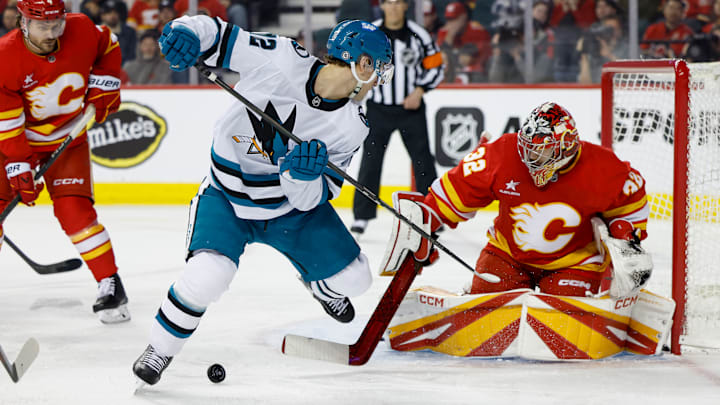 San Jose Sharks v Calgary Flames