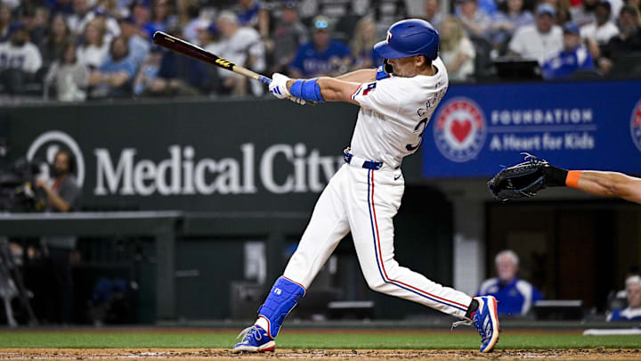 Texas Rangers Outfielder Evan Carter 