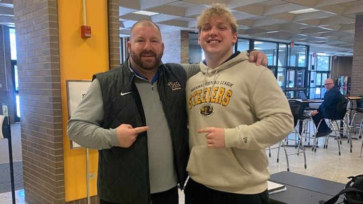 Pitt Football offered North Allegheny Class of 2026 defensive tackle Lincoln Hoke Pitt Football offered North Allegheny Class of 2026 defensive tackle Lincoln Hoke