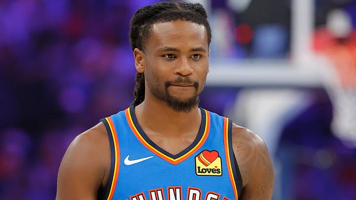 Oct 22, 2026; Oklahoma City, Oklahoma, USA; Oklahoma City Thunder guard Cason Wallace (22) walks down the court during the first half against the Denver Nuggets at Paycom Center. Mandatory Credit: Alonzo Adams-Imagn Images Oct 22, 2026; Oklahoma City, Oklahoma, USA; Oklahoma City Thunder guard Cason Wallace (22) walks down the court during the first half against the Denver Nuggets at Paycom Center. Mandatory Credit: Alonzo Adams-Imagn Images