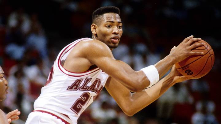 Mar 1991; Orlando, FL, USA; FILE PHOTO; Alabama Crimson Tide forward Robert Horry (25) during the 1991 season. Mandatory Credit: Imagn Images Mar 1991; Orlando, FL, USA; FILE PHOTO; Alabama Crimson Tide forward Robert Horry (25) during the 1991 season. Mandatory Credit: Imagn Images