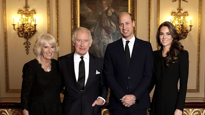 Official Picture Released Of King Charles III, Queen Consort And The Prince And Princess Of Wales