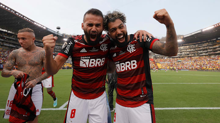 Flamengo garantiu sua vaga com o título da Libertadores
