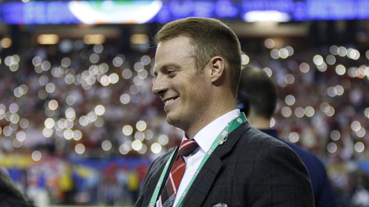 ESPN college football analyst Greg McElroy picked the Texas Tech Red Raiders to win this year's Big 12 Championship against the BYU Cougars.