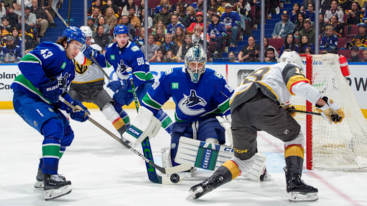 Vegas Golden Knights v Vancouver Canucks Vegas Golden Knights v Vancouver Canucks