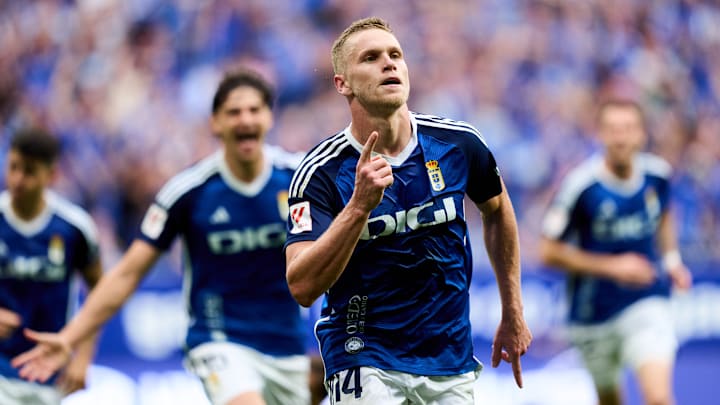 Real Oviedo v RCD Espanyol - LaLiga Hypermotion Play Off Final 1st Leg