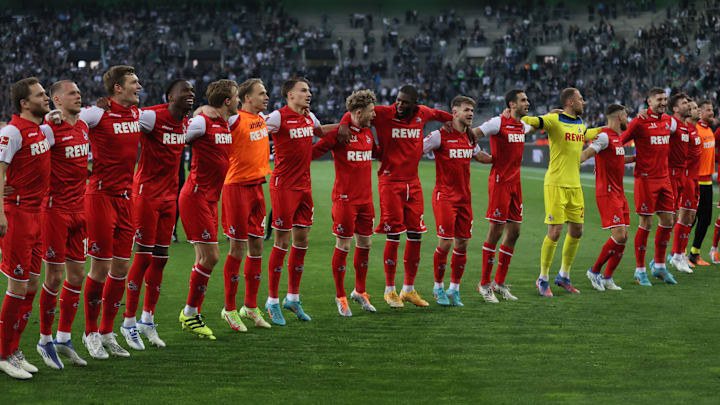Der 1. FC Köln durfte feiern Der 1. FC Köln durfte feiern