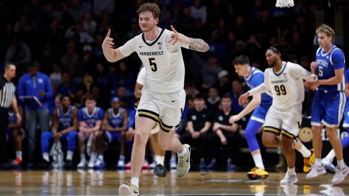 COLLEGE BASKETBALL: JAN 27 Kentucky at Vanderbilt