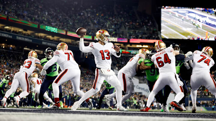 San Francisco 49ers quarterback Brock Purdy (13)
