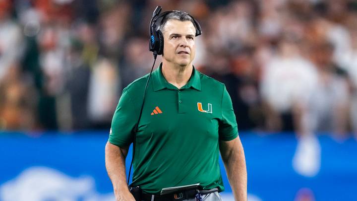 Miami Hurricanes head coach Mario Cristobal Miami Hurricanes head coach Mario Cristobal