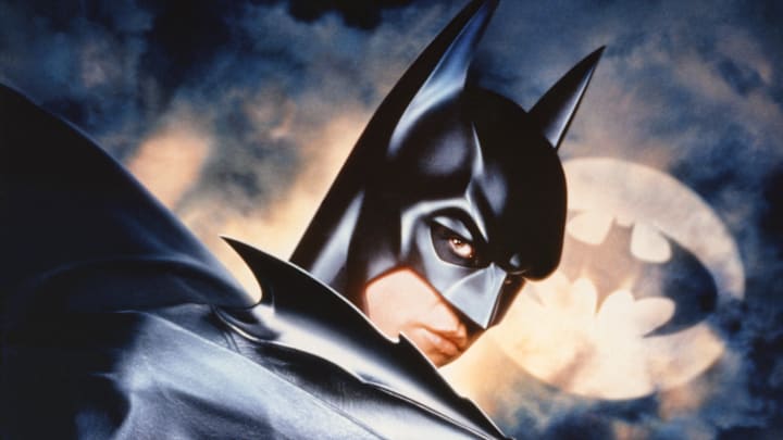 On the set of Batman Forever