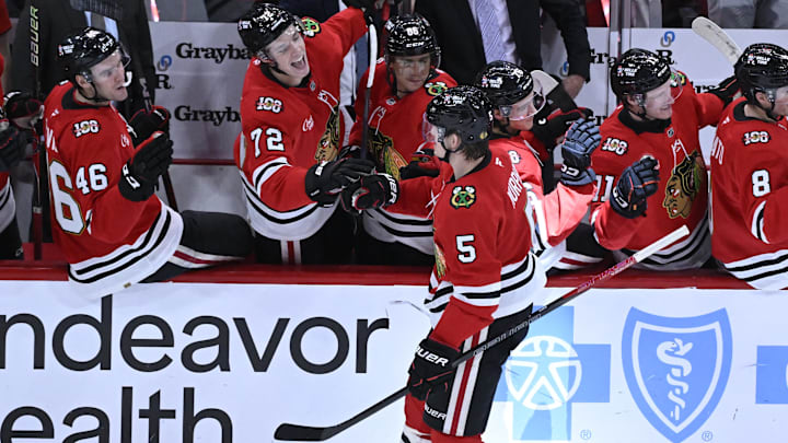 Chicago Blackhawks defenseman Connor Murphy Chicago Blackhawks defenseman Connor Murphy