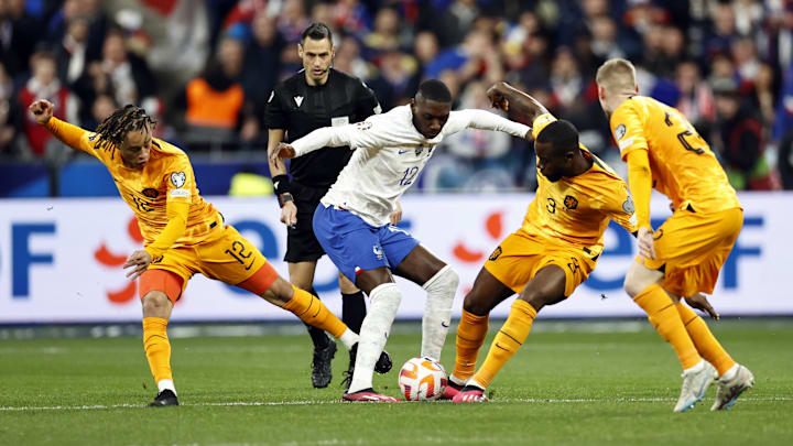 Randal Kolo Muani brille sur cette première période avec les Bleus.