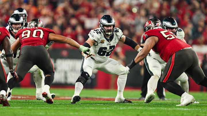 Former Philadelphia Eagles center Jason Kelce cited Tampa Bay Buccaneers star defensive tackle Vita Vea as a reason he retired.