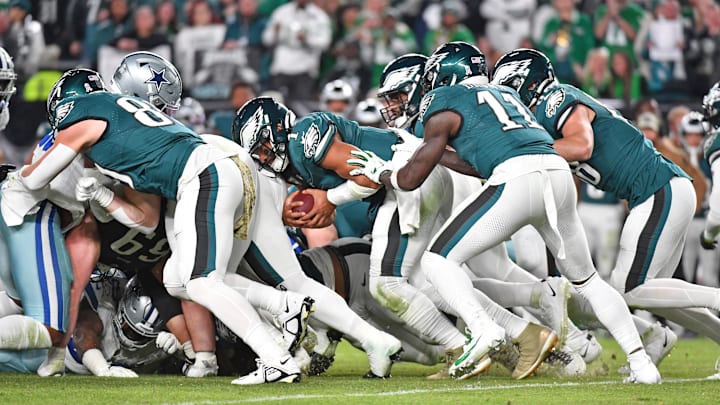 NFL owners voted against banning the Eagles' tush push play at their spring meetings on Wednesday.
