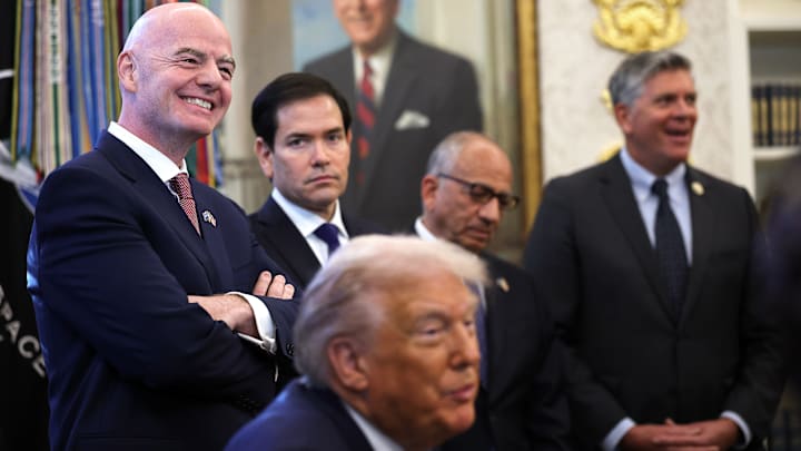 President Trump Meets With White House Task Force On FIFA World Cup President Trump Meets With White House Task Force On FIFA World Cup