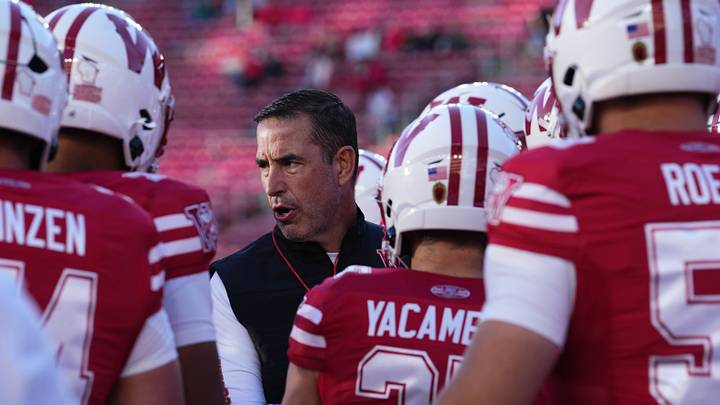 Wisconsin Badgers head coach Luke Fickell. Wisconsin Badgers head coach Luke Fickell.
