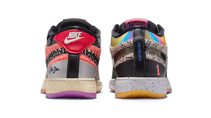 The Nike Book 1 "What The" colorway.