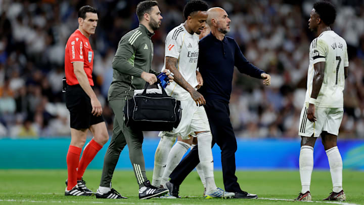 Eder Militao est sorti sur blessure face a Alaves