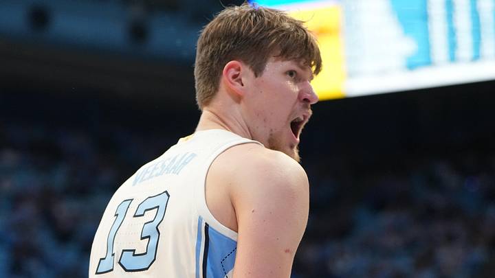 North Carolina Tar Heels center Henri Veesaar