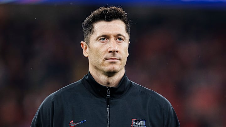 SL Benfica v FC Barcelona - UEFA Champions League 2024/25 Round of 16 First Leg