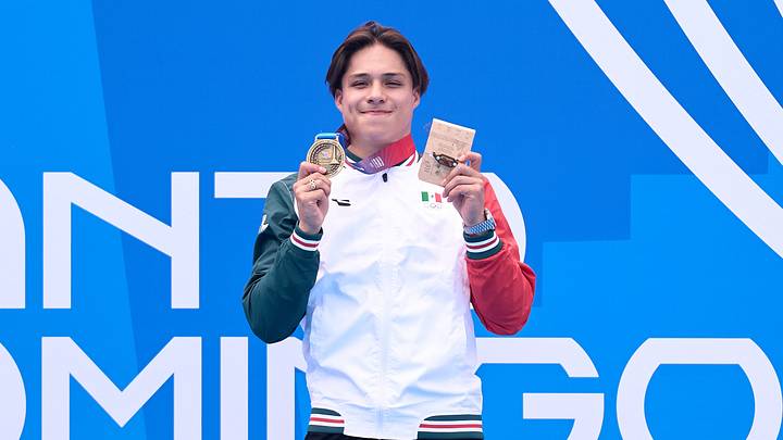 Osmar Olvera consiguió tres oros en los Juegos Centroamericanos y del Caribe Santo Domingo 2026.