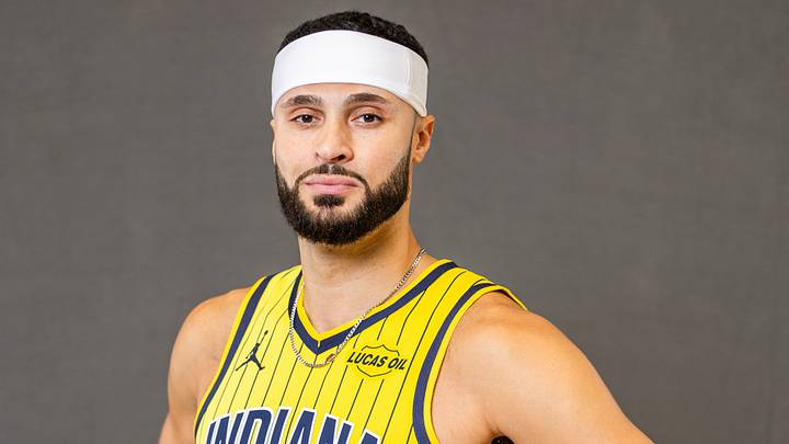 Sep 28, 2026; Indianapolis, IN, USA; Indiana Pacers forward/center Larry Nance Jr. (22) poses for a photo during media day. Mandatory Credit: Trevor Ruszkowski-Imagn Images Sep 28, 2026; Indianapolis, IN, USA; Indiana Pacers forward/center Larry Nance Jr. (22) poses for a photo during media day. Mandatory Credit: Trevor Ruszkowski-Imagn Images