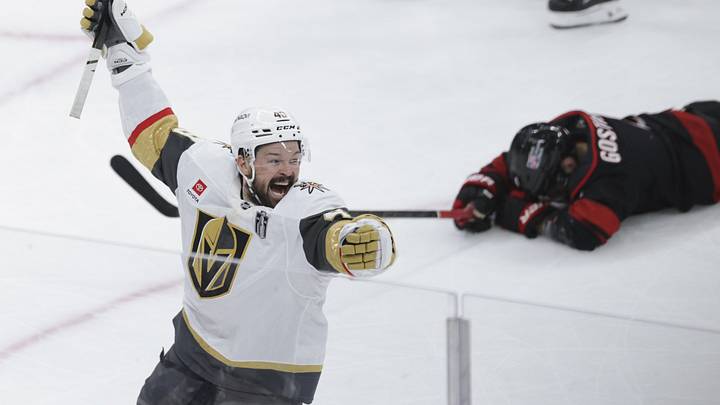 The Golden Knights won Game 1 of the Stanley Cup Final. The Golden Knights won Game 1 of the Stanley Cup Final.