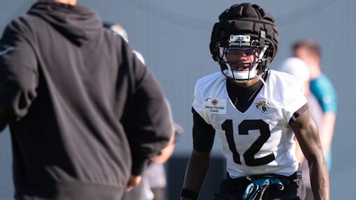 Jacksonville Jaguars wide receiver Travis Hunter will also play cornerback as a rookie.