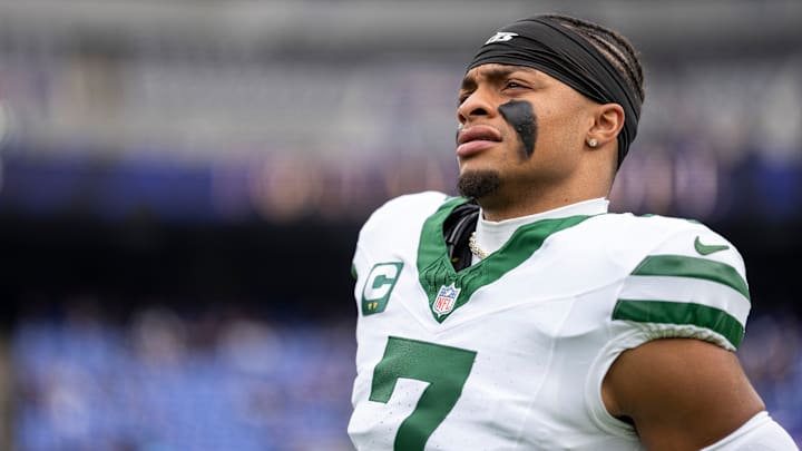 New York Jets quarterback Justin Fields New York Jets quarterback Justin Fields