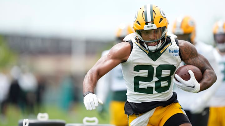 Green Bay Packers running back AJ Dillon