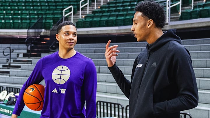 Dominique Diamonde joined the UW basketball team at Michigan State.